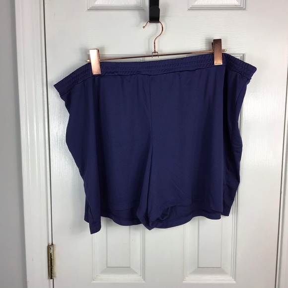 ALO Yoga Pants - Alo Yoga Blue Shorts Size 3XL Vintage